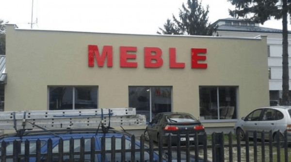 litery z&nbsp;dibondu adb reklama