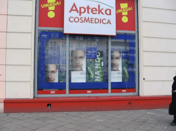 ożarów mazowiecki witryny